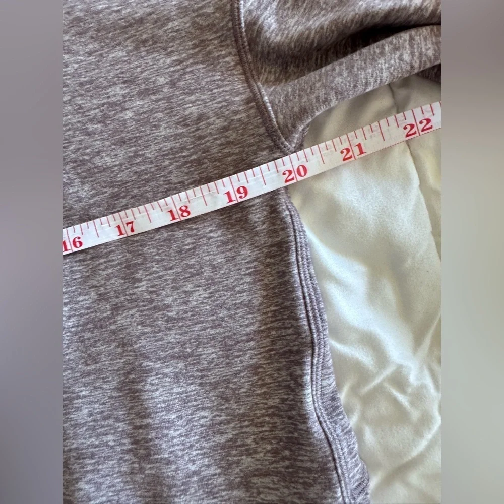 Lululemon Womens Ready to Rulu Hoodie Pullover Medium Heathered Mulberry EUC - Picture 5 of 13